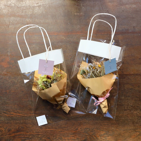 メッセージ付きミニブーケ